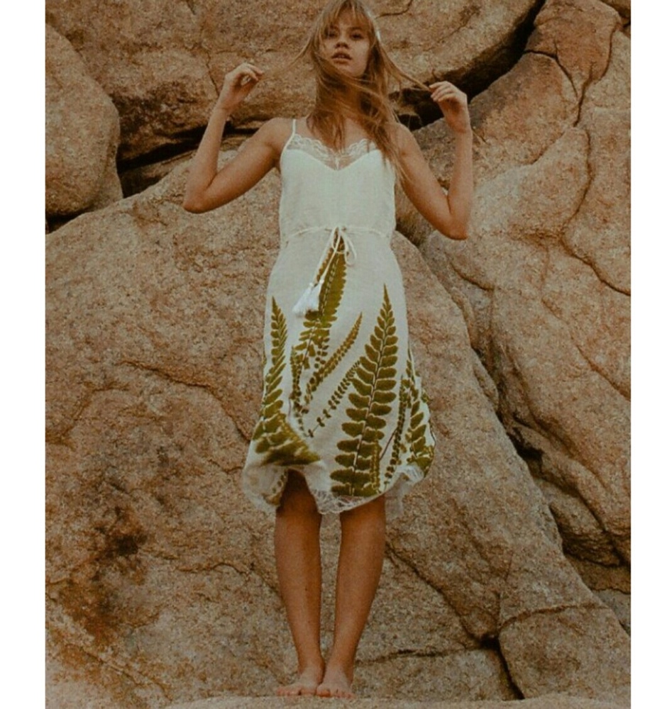 Rare Lenni the Label Octavia dress Fern BNWT 12